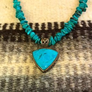 Turquoise & Sterling Necklace